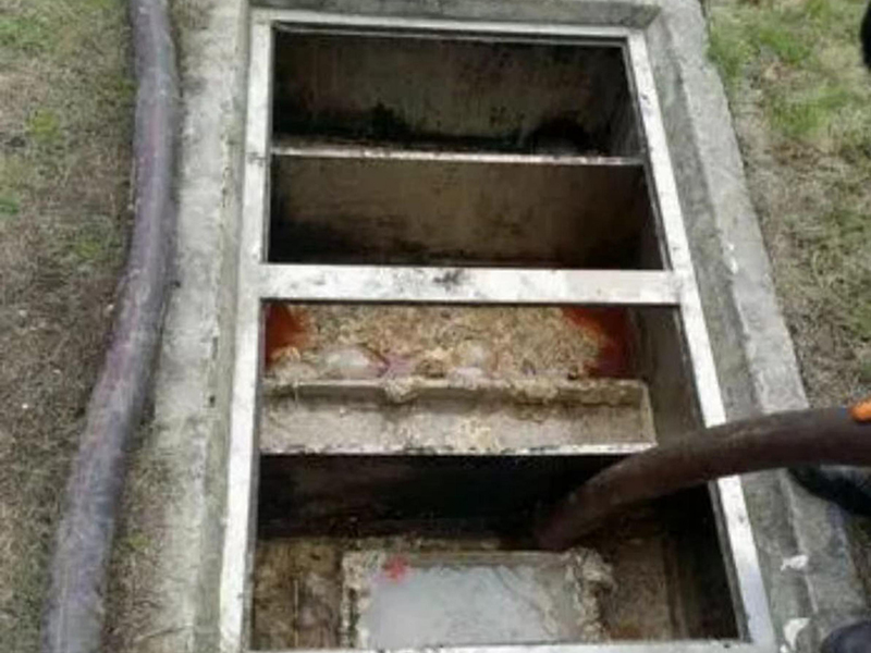 万柏林隔油池清理