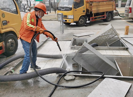 万柏林隔油池清理