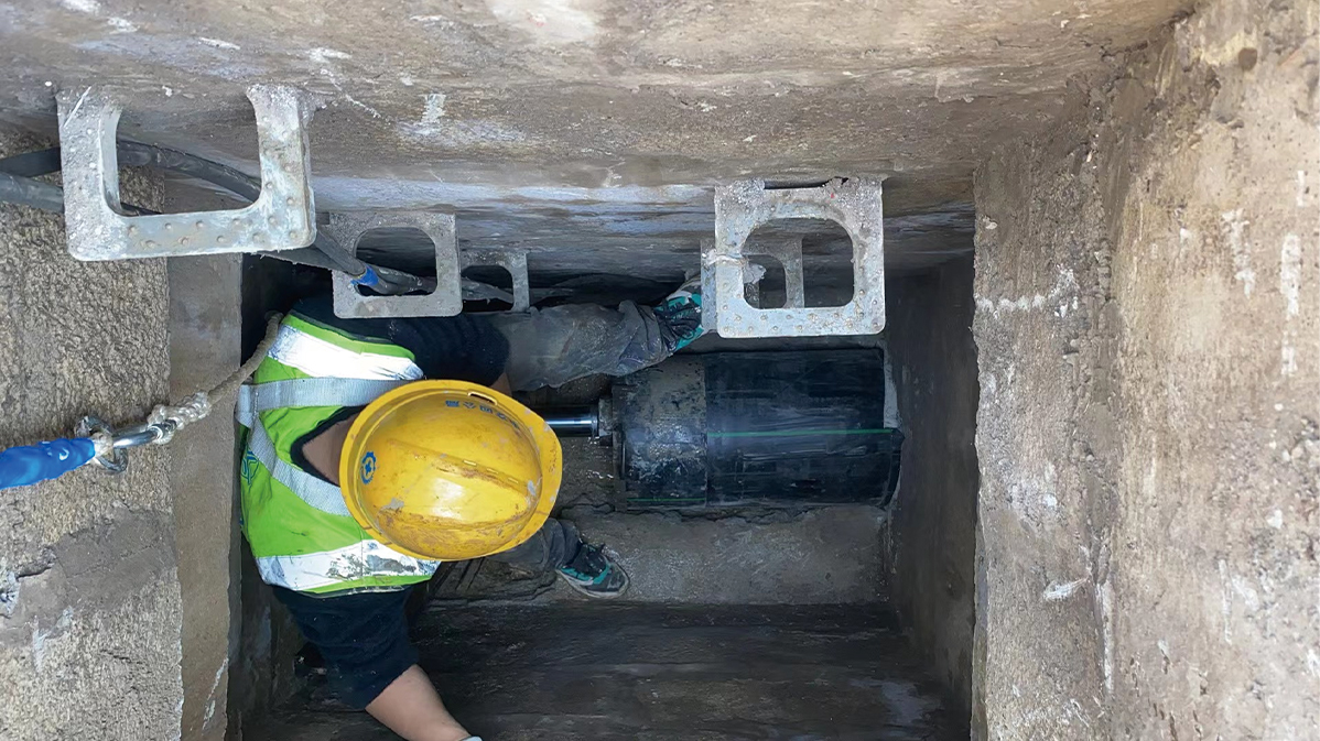 万柏林HDPE短管内衬法